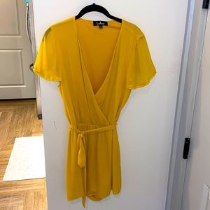 Lulus Large Yellow Romper